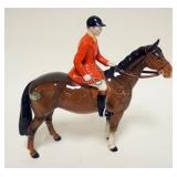 1163	BESWICK HORSE AND JOCKEY, APPROXIMATELY 9 IN H