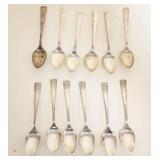 1173	STERLING DEMITASSE SPOONS, SET OF 12, 2.7 TOZ