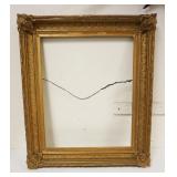 1270	ANTIQUE ORNATE GILT FINISHED FRAME, SOME LOSS TO GESSO, APPROXIMATELY OUTSIDE 34 IN X 39 IN, IN