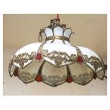 1274	SLAG GLASS HANING DOME, APPROXIMATELY 25 IN