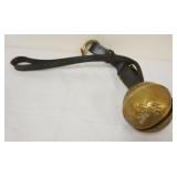 1283	LARGE BRASS HORSE BELL, APPROXIMATELY 4 IN
