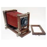 1046	KORONA VIEW CAMERA WITH EXTENSION BED, DOGMAR LENS 4 X 5