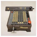 1100	MONROE ADDING MAHINE, MONROE CALCULATING MICHINE CO ORANGE NJ, APPROXIMATELY 7 IN X 10 IN X 7 I