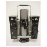 1123	AGA GEODIMETER MODEL GA, APPROXIMATEL 14 IN X 18 IN X 21 IN HIGH