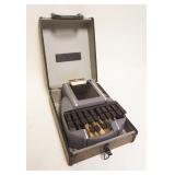 1127	STENOGRAPH MACHINE, APPRROXIMATELY 9 IN X 11 IN X 5 IN