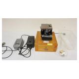 1128	ZEISS INTERFERENCE MICROSCOPE, LINNIK MICROSCOPE W/CONTAX IIA CAMERA