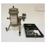 1154	RING SPHEROMETER GAERTNER, APPROXIMATELY 14 IN X 18 IN