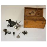 1209	K & E WATER CURRENT METER, APPROXIMATELY 16 IN X 8 IN X 9 IN