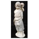1005	LLADRO FIGURINE OF WOMAN W/CHILD, MATTE FINISH, APPROXIMATELY 10 IN HIGH