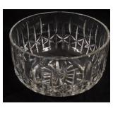 1020	WATERFORD CRYSTAL BOWL, APPROXIMATELY 8 IN X 5 IN HIGH