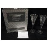 1027	WATERFORD CRYSTAL MILLENIUM COLLECTION 5 UNIVERSAL PAIRS OF TOAST FLUTES