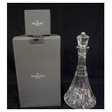 1034	WATERFORD CRYSTAL MILLENNIUM COLLECTION MAGNUM DECANTOR, APPROXIMATELY 16 1/2 IN 