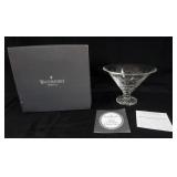 1037	WATERFORD CRYSTAL 18TH CENTURY COLLECTION FOOTER BOWL, APPROXIMATELY 9 1/2 IN X 7 IN H
