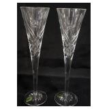 1047	WATERFORD PAIR OF 11 IN FLUTES