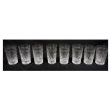 1053	WATERFORD CRYSTAL 8 PIECES OF 5 1/2 IN H GLASSES