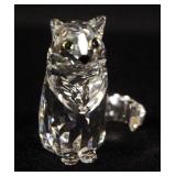 1069	SWAROVSKI CRYSTAL FIGURINE, CAT, APPROXIMATELY 2 IN H