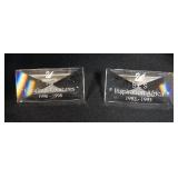 1072	SWAROVSKI CRYSTAL PLAQUES, FABULOUS CREATURES AND INSPIRATION AFRICA