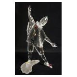 1082	SWARVOSKI CRYSTAL MASQUERADE FIGURINE, 1999 PIERROT, APPROXIMATELY 8 1/2 IN H