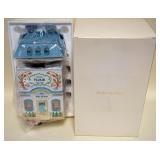 1090	LENOX VILLAGE COLLECTION, FLOUR CANNISTER, BOXED, APPROXIMATELY 10 IN