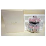 1099	LENOX VILLAGE COLLECTION, VILLAGE TEA ROOM TEA POT, BOXED, APPROXIMATELY 8 IN