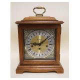 1154	HOWARD MILLER BRACKET CLOCK, APPROXIMATELY 6 IN X 10 IN X 14 1/2 IN HIGH