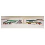 1327	2 HESS TRUCKS IN BOXES