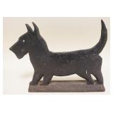 1165	METAL SCOTTIE DOG BOOT SCRAPER, APPROXIMATELY 13 IN X 9 1/4 IN