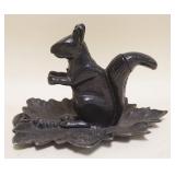 1167	ALUMINUM SQUIRREL NUTCRACKER, APPROXIMATELY 12 IN X 9 IN X 8 IN HIGH