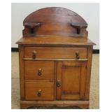 1282	COUNTRY PINE WASHSTAND, APPROXIMATELY 30 IN X 16 IN X 41 IN HIGH