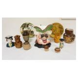 1331	LOT OF ASSORTED TOBYS AND ROYAL DOULTON