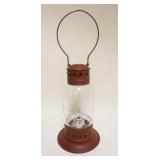 1231B	ANTIQUE LANTERN W/LAST PATENT DATE 1868, APPROXIMATELY 10 1/2 IN HIGH