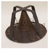 1231C	ANTIQUE TIN TOASTER *RADIANT TOASTER* APPROXIMATELY 5 IN HIGH