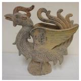 1160	CHINESE TERRACOTTA BIRD, APPROXIMATELY 16 IN H