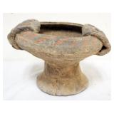 1201	CHINESE TERRACOTTA POT, APPROXIMATELY 9 IN X 7 IN H