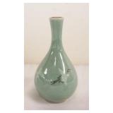 1268	MINIATURE CELADON VASE, APPROXIMATELY 4 1/2 IN HIGH