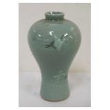 1272	MINIATURE CELADON VASE, APPROXIMATELY 4 1/2 IN HIGH