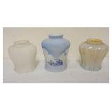 1079A	3 GLASS LAMP SHADES