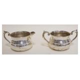 1091	GORHAM STERLING CREAMER & SUGAR, 3.1 OZT