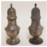 1099	STERLING SILVER SALT & PEPPER SHAKERS, 4.5 OZT