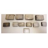 1105	STERLING SILVER MATCH CASES, 5.38 OZT