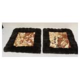 1118	FEA DESIGNER PILLOW CASES, APPROXIMATELY 23 IN SQUARE