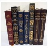 1163	7 LEATHER BOUND EASTON PRESS BOOKS