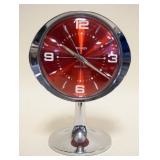 1168	MODERN STYLE BIG BEN WESTCLOCK ON PEDISTAL BASE, APPROXIMATELY 7 1/2 IN H