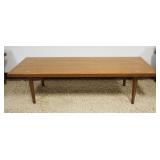 1171	MID CENTURY MODERN AMERICAN OF MARTINSVILLE COFFEE TABLE, APPROXIMATELY 54 IN X 21 IN X 15 IN H