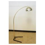 1191	MID CENTURY MODERN METAL FLOOR LAMP WITH METAL DOME SHADE, APPROXIMATELY 67 IN H