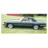 1234	1990 JAGUAR XJS V12 CONVERTIBLE, VIN #SAJNW4847LC172128
