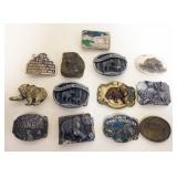 1254	GROUP OF ASSORTED COLLECTIBLE ASSORTED BELT BUCKLES