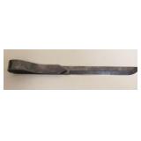 1255	LARGE DAGGER STYLE LETTER OPENER WITH CURVED HANDLE, APPROXIMATELY 12 IN LONG