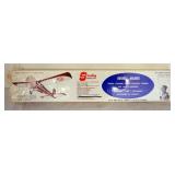 1005	VINTAGE WOOD MODEL AIRPLANE KIT, STERLING MODELS *MINNIE MAMBO* SEALED