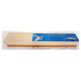 1017	VINTAGE WOOD MODEL AIRPLANE KIT, STERLING MODELS F-51 MUSTANG WWII FIGHTER, PHIL BREITTLNGS